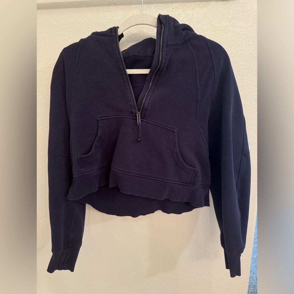 Lululemon Scuba oversized half zip hoodie